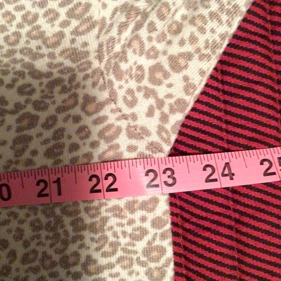 Womens American Eagle Cheetah Print Long Sleeve Top - Picture 6 of 7